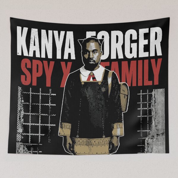 Aperçu de l'œuvre Kanya Forger Rap Icon Anime Uniforme scolaire créée et vendue par moosesclub.
