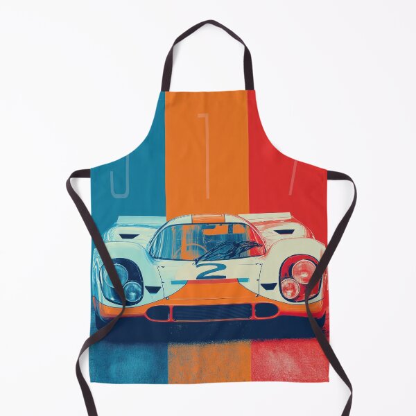 Item preview, 917 Race Car Poster Illustration Front View designed and sold by blackdogshop.