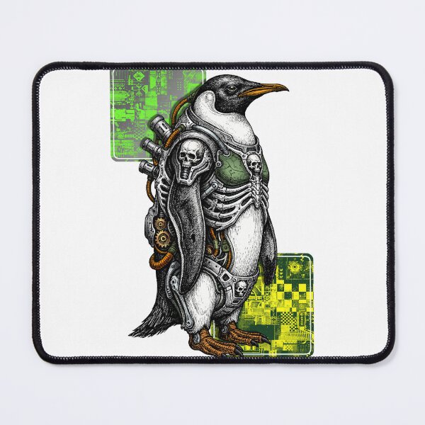 Item preview, The Cybernetic Penguin designed and sold by krabbaraban.