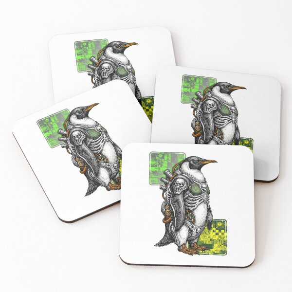 Item preview, The Cybernetic Penguin designed and sold by krabbaraban.