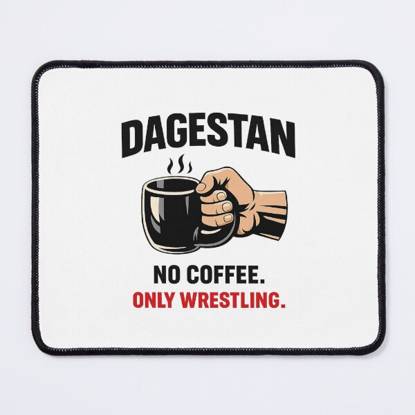 Artikelvorschau, Dagestan – Kein Kaffee, nur Wrestling – Lustiger MMA-Wrestling-Humor entworfen und verkauft von inaveed.
