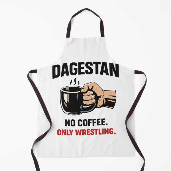 Item preview, Dagestan No Coffee Only Wrestling Funny MMA Wrestling Humor designed and sold by inaveed.