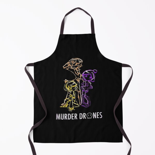 Item preview, Murder Drones Glitch Aesthetic - Abstract Robot Trio designed and sold by oliverkstoks.