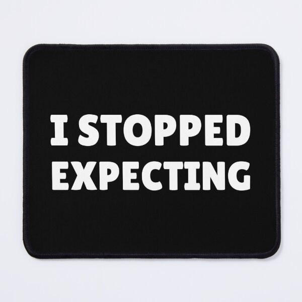 Item preview, Stopped Expecting – Quiet Detachment Minimalist Quote designed and sold by Still_Mind.