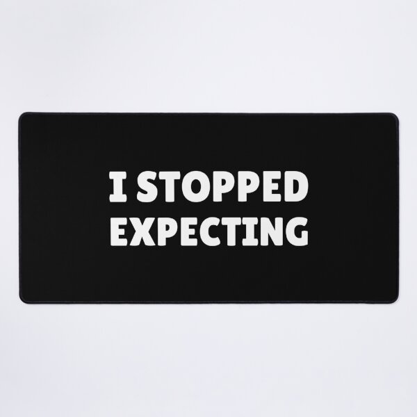 Item preview, Stopped Expecting – Quiet Detachment Minimalist Quote designed and sold by Still_Mind.