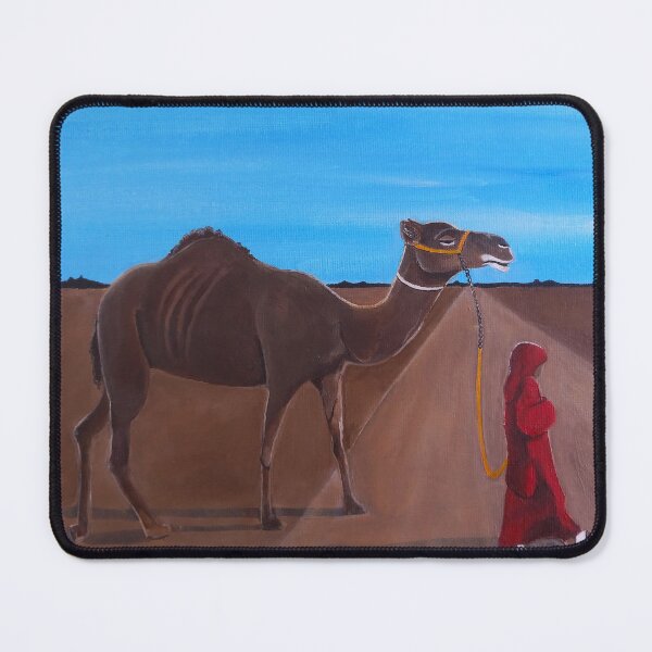 Item preview, Girl with Camel designed and sold by Alfred Fox Art.