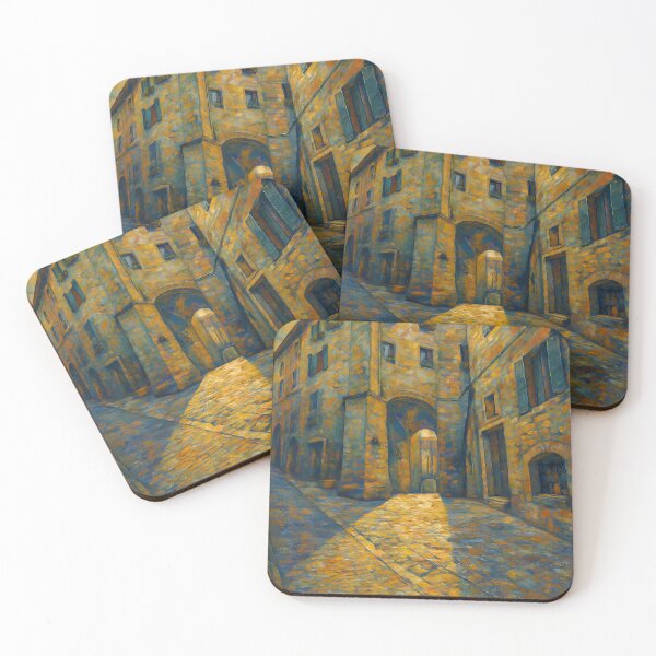 Item preview, Silent Alley: A Cézanne Study of Assisi designed and sold by Sacred Twilight Art.