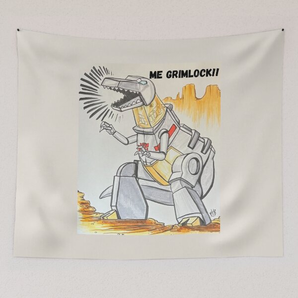 Item preview, Me Grimlock Fan Art designed and sold by HBOriginalsArt.