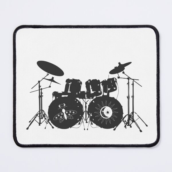 Item preview, Celestial Drum Set Sticker designed and sold by ShadeScapeArt.