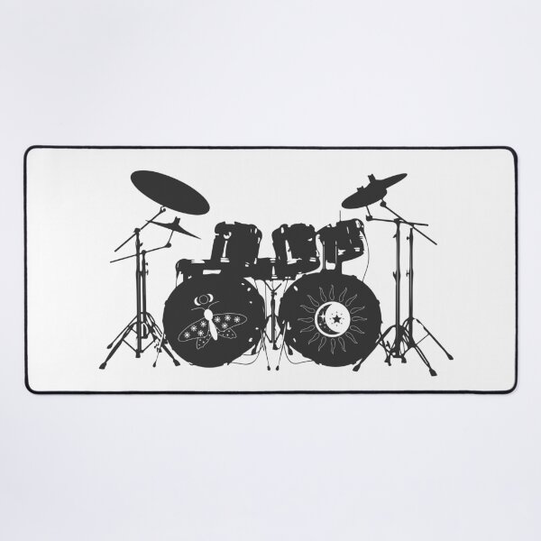 Item preview, Celestial Drum Set Sticker designed and sold by ShadeScapeArt.