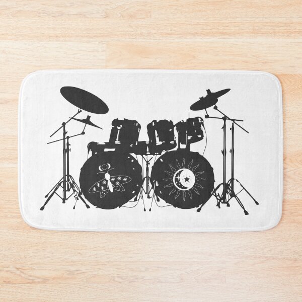 Item preview, Celestial Drum Set Sticker designed and sold by ShadeScapeArt.