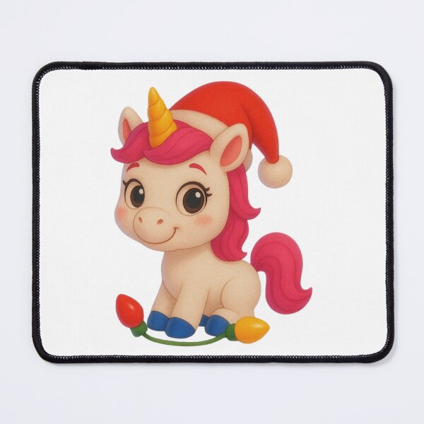Item preview, Christmas Unicorn Girl designed and sold by Sillytoe.