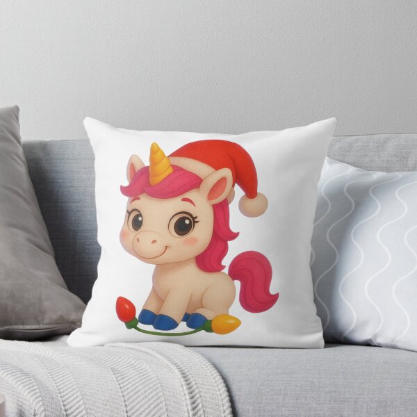 Item preview, Christmas Unicorn Girl designed and sold by Sillytoe.