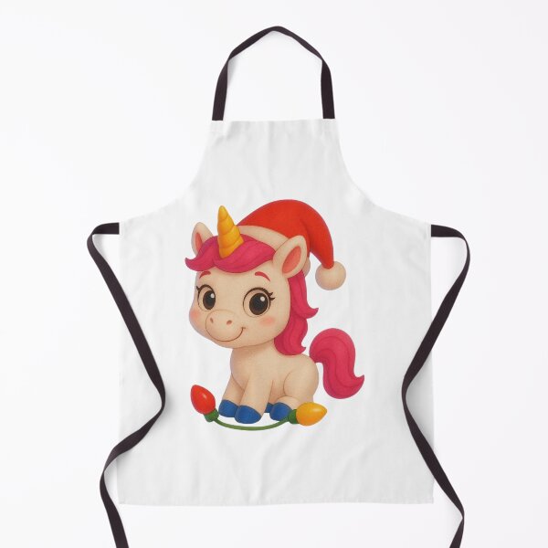 Item preview, Christmas Unicorn Girl designed and sold by Sillytoe.