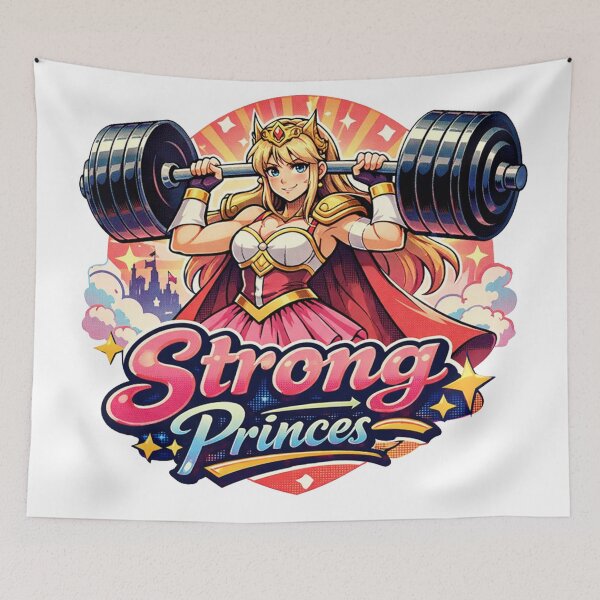 Item preview, Strong Princess: Fitness and Powerlifting Royalty designed and sold by JonelleTshirts.