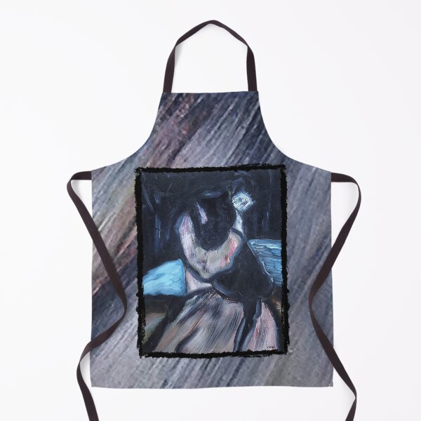 Item preview, Maiden in Pink Dress with Black Cat in Winter Forest Artwork by Katt Yanda designed and sold by Artist-Katt-Yanda.