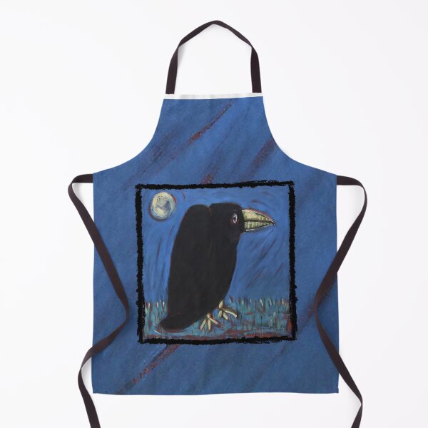 Item preview, Guardian Moonlit Crow Artwork by Katt Yanda designed and sold by Artist-Katt-Yanda.