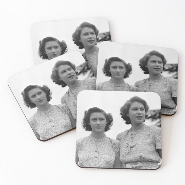 Item preview, Queen Elizabeth II and her sister Margaret of England designed and sold by KNBS.