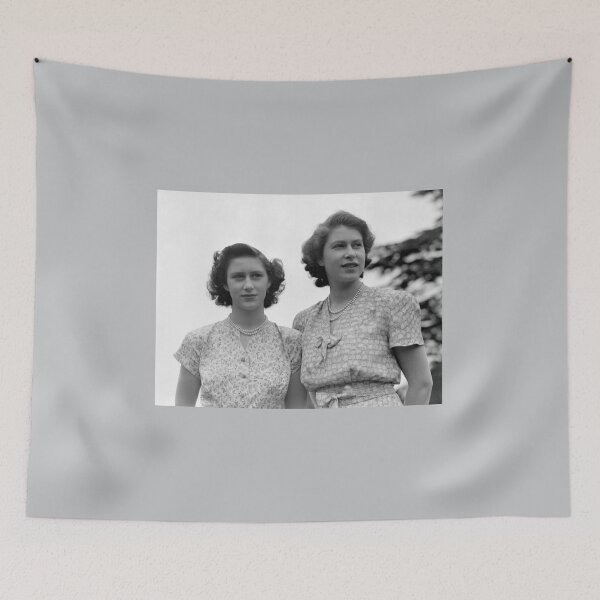Item preview, Queen Elizabeth II and her sister Margaret of England designed and sold by KNBS.