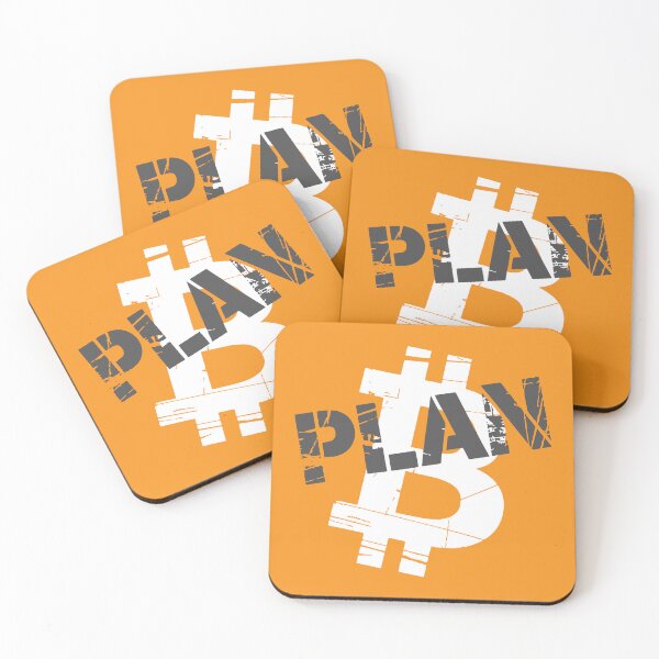 Item preview, Plan B Bitcoin Strategy - Crypto Backup Art designed and sold by cabana.space.
