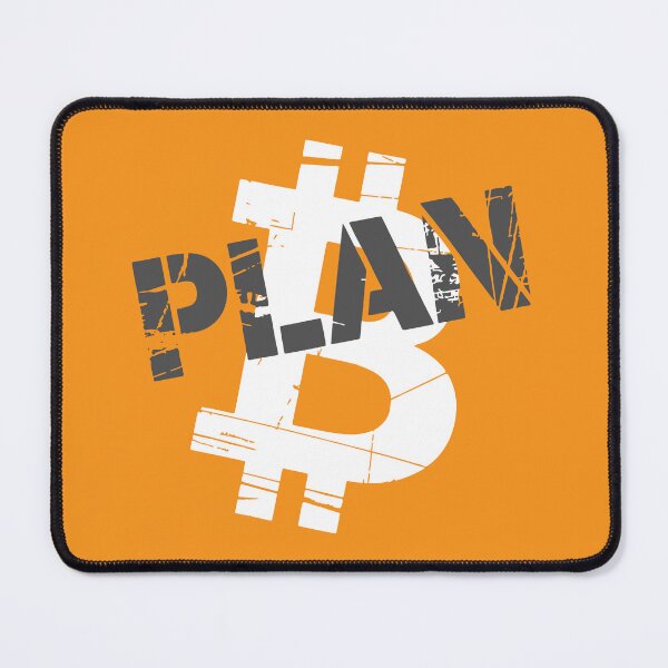 Item preview, Plan B Bitcoin Strategy - Crypto Backup Art designed and sold by cabana.space.