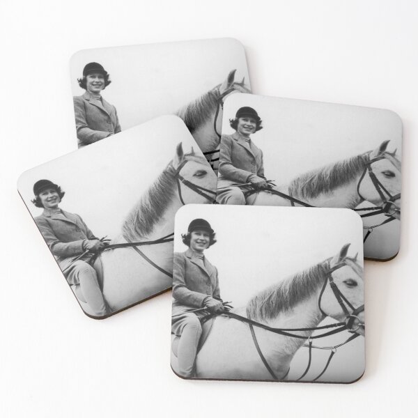 Item preview, Queen Elizabeth II on horseback designed and sold by KNBS.