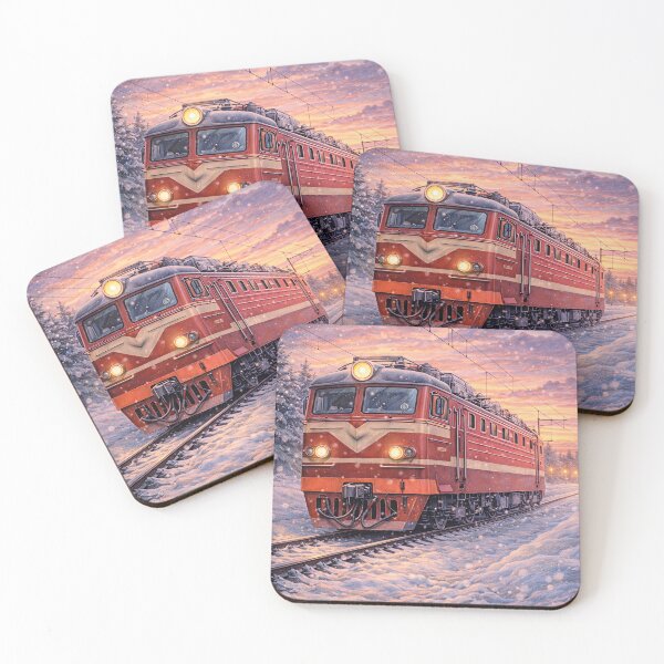 Item preview, TEP60 Diesel Locomotive – Colored Pencil Illustration designed and sold by Felixuss.