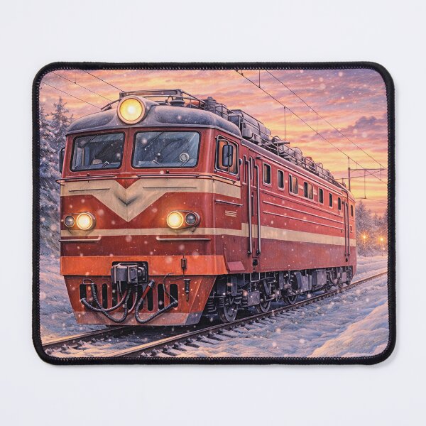 Item preview, TEP60 Diesel Locomotive – Colored Pencil Illustration designed and sold by Felixuss.