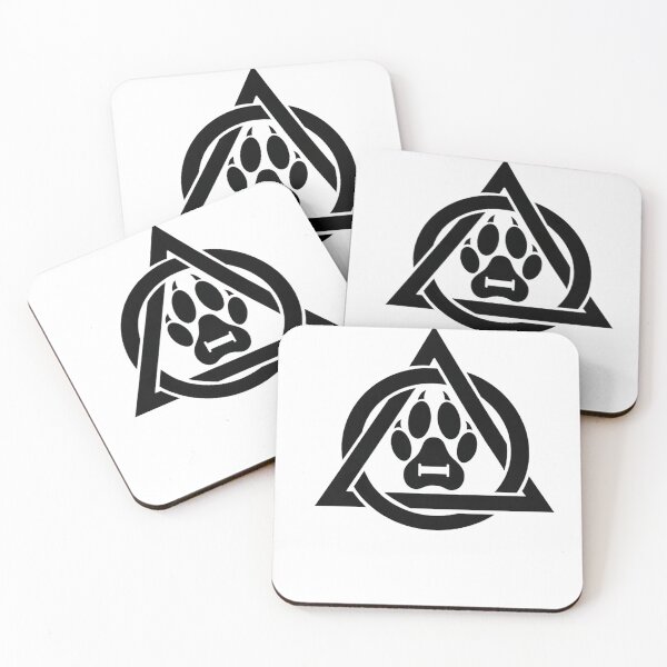 Item preview, Therian Symbol with Footprint – Emblem of Animal Identity and Primal Connection designed and sold by Attenea.