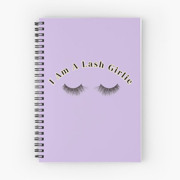 Item preview, I Am A Lash Girlie Beauty Stickers Prints Posters Wall Art Magnet Home Coffee Cup Decoration TShirt Stationary Notebook Magnet Hat Kitchen Work School Office Redbubble Shop designed and sold by Saritas Boutique Shop.