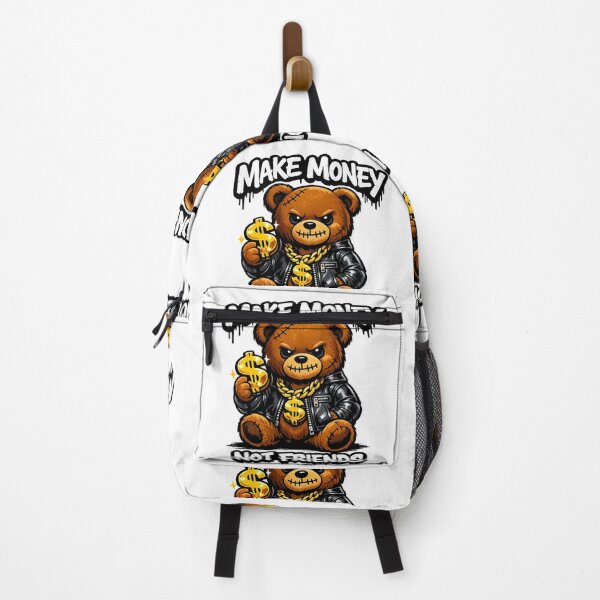 Item preview, Make Money Not Friends Street Bear designed and sold by New Art.