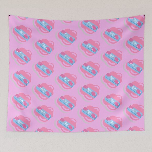 Item preview, Gum Pink Bubble Circle Stickers Prints Posters Wall Art Magnet Home Coffee Cup Decoration TShirt Stationary Notebook Magnet Hat Kitchen Work School Office Redbubble Shop designed and sold by Saritas Boutique Shop.