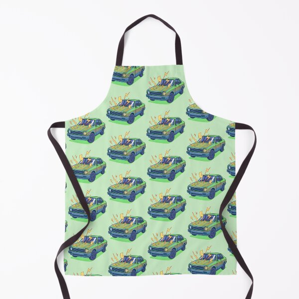 Item preview, Green Zoom Flash Car Lights Stickers Prints Posters Wall Art Magnet Home Coffee Cup Decoration TShirt Stationary Notebook Magnet Hat Kitchen Work School Office Redbubble Shop designed and sold by Saritas Boutique Shop.