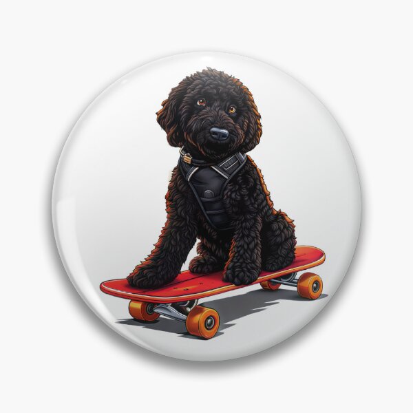 Artikelvorschau, Schwarzer Labradoodle entworfen und verkauft von VelvetRoom.
