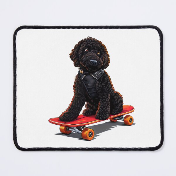Artikelvorschau, Schwarzer Labradoodle entworfen und verkauft von VelvetRoom.