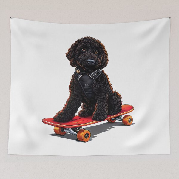 Artikelvorschau, Schwarzer Labradoodle entworfen und verkauft von VelvetRoom.
