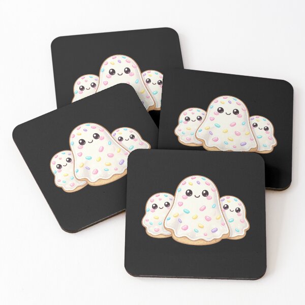 Item preview, Ghost Cookies with Pastel Sprinkles designed and sold by Questionable Taste.