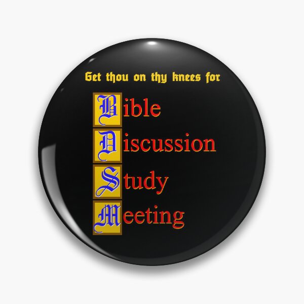Item preview, Bible Discussion Study Meeting designed and sold by LeatherRebel75.