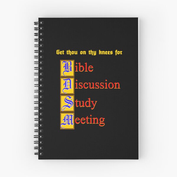 Item preview, Bible Discussion Study Meeting designed and sold by LeatherRebel75.