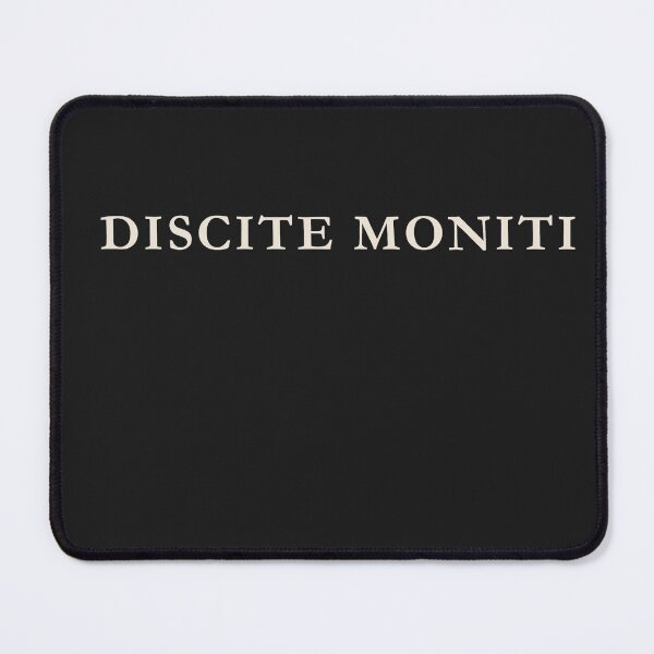 Item preview, Discite Moniti Latin Dark Academia Scholarly Text Design designed and sold by semenol.