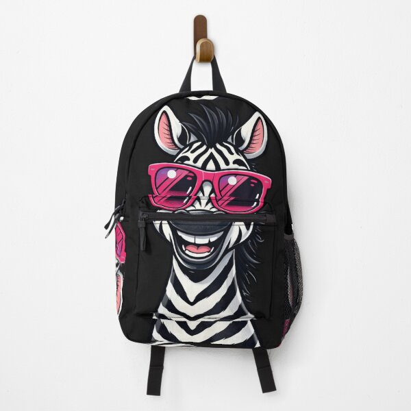 Item preview, Cool Zebra with Pink Sunglasses designed and sold by ArtDecorPixell.