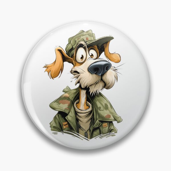 Item preview, Brave Service Dog designed and sold by Retro Whimsy.