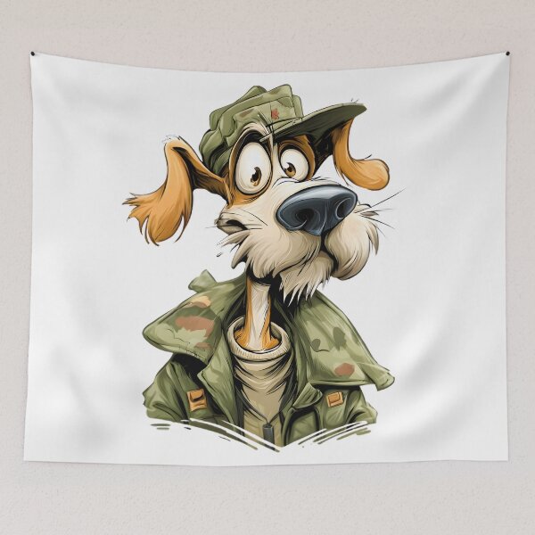 Item preview, Brave Service Dog designed and sold by Retro Whimsy.