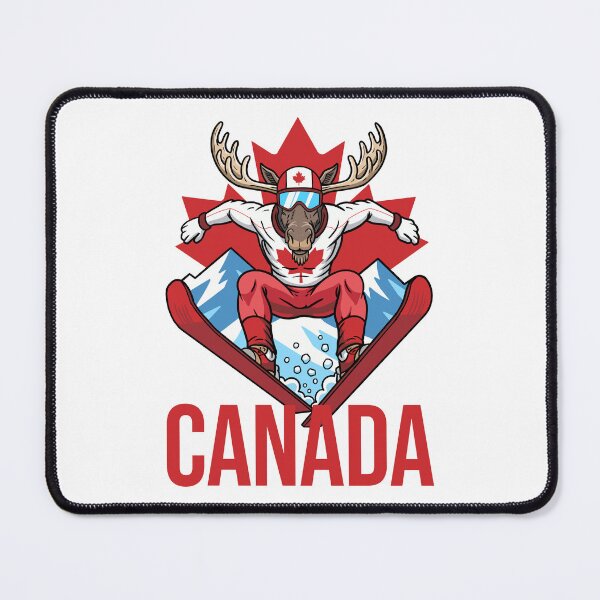 Item preview, Moose on the Loose – Canada Winter Shredder designed and sold by CARPIO Creations.
