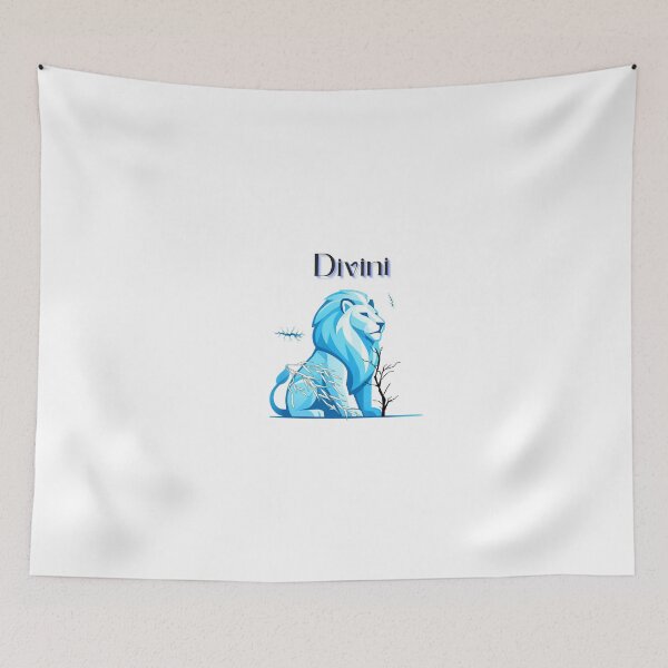 Item preview, blue lion designed and sold by Divini_.