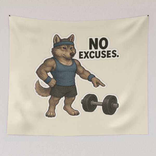 Item preview, Wolf Fitness Trainer designed and sold by MiLaKK.