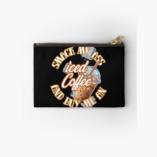 Item preview, Smack My Ass And Buy Me An Iced Coffee - Funny Coffee Lover Gifts designed and sold by DriftingDoodle.