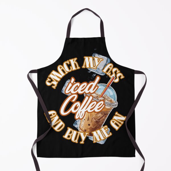 Item preview, Smack My Ass And Buy Me An Iced Coffee - Funny Coffee Lover Gifts designed and sold by DriftingDoodle.