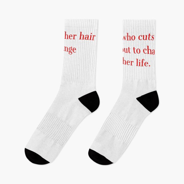 Item preview, A women who cuts her hair designed and sold by BlissThreads.