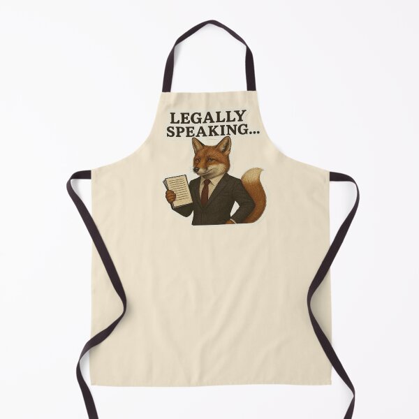Item preview, Fox Lawyer – Legally Speaking designed and sold by MiLaKK.